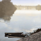 Boats on the Seine #2 by Alan Blaustein on GIANT ART - multicolor photography; landscapes