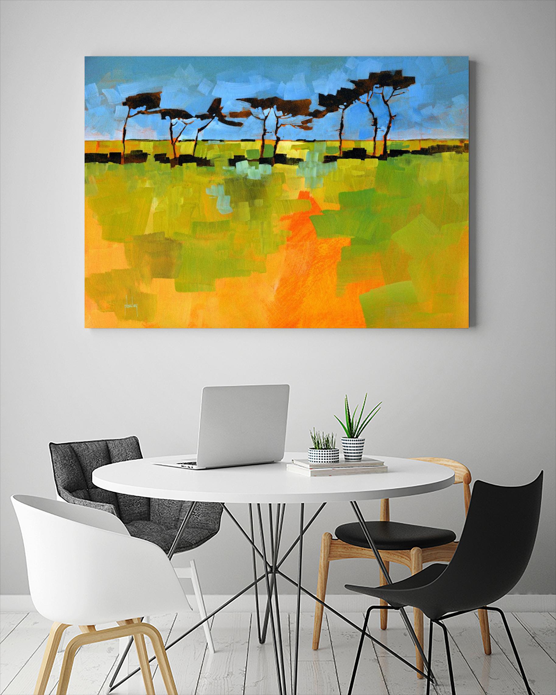 Suffolk Scots by Paul Bailey on GIANT ART - multicolor landscapes; contemporary