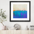 Orange Spark by Don Bishop on GIANT ART - beige abstract
