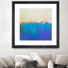 Orange Spark by Don Bishop on GIANT ART - beige abstract