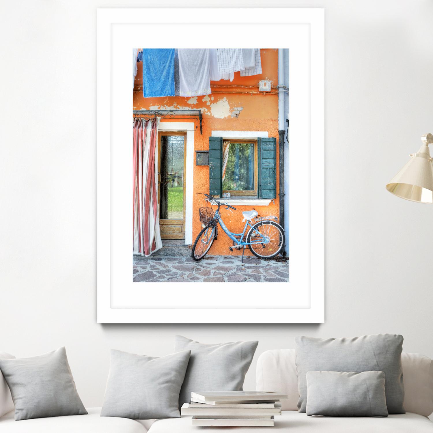 Island Bicicletta #2 by Alan Blaustein on GIANT ART - multicolor photography; landscapes