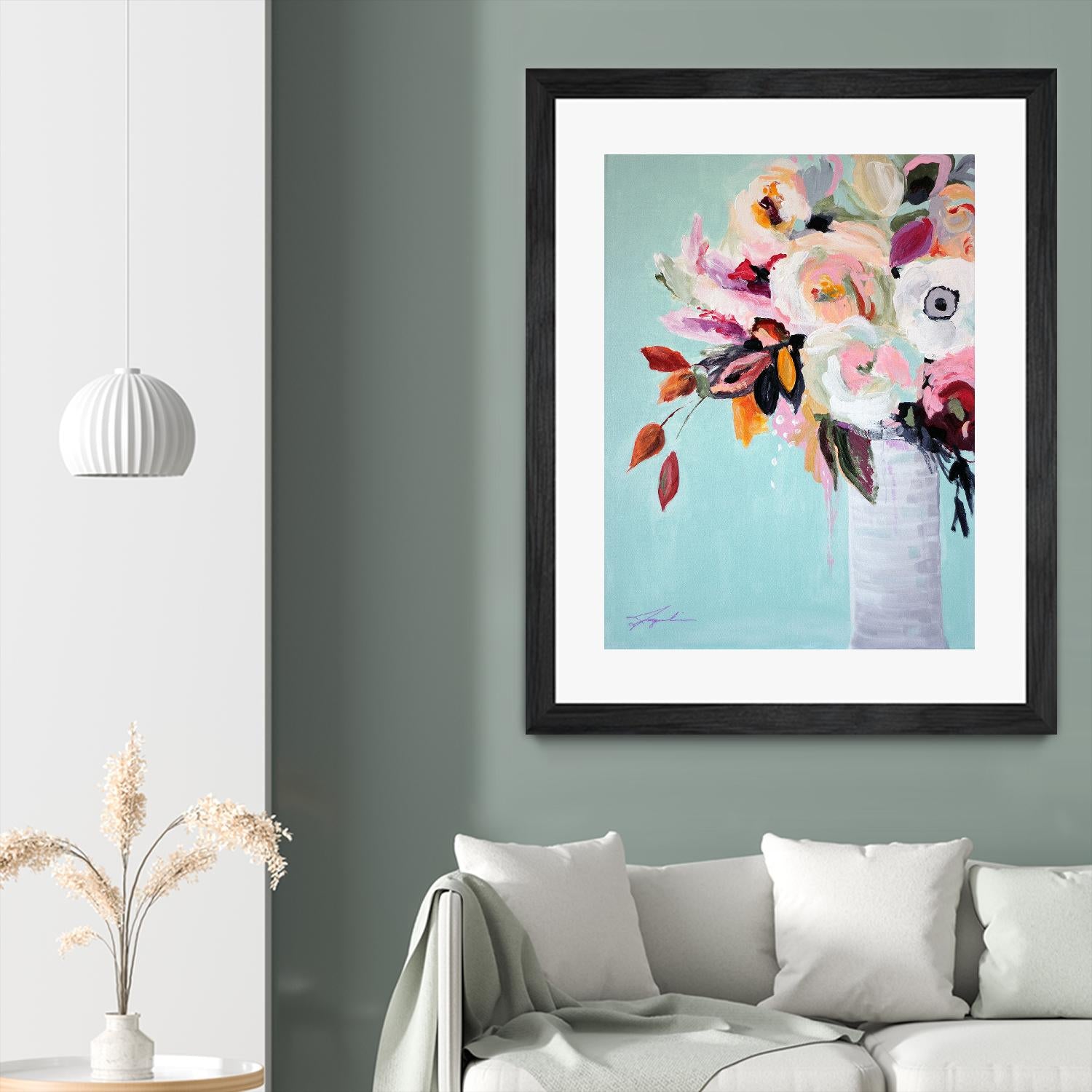 Fall Into Summer by Jacqueline Brewer on GIANT ART - multicolor floral/still life; contemporary