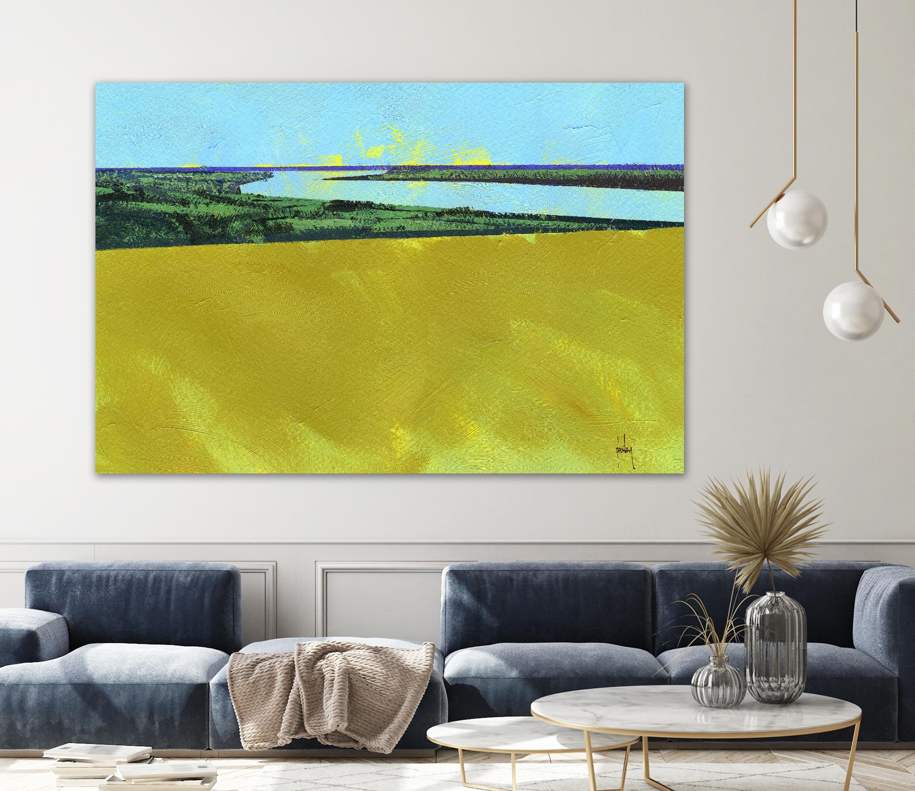 Crouch Valley by Paul Bailey on GIANT ART - multicolor landscapes; contemporary