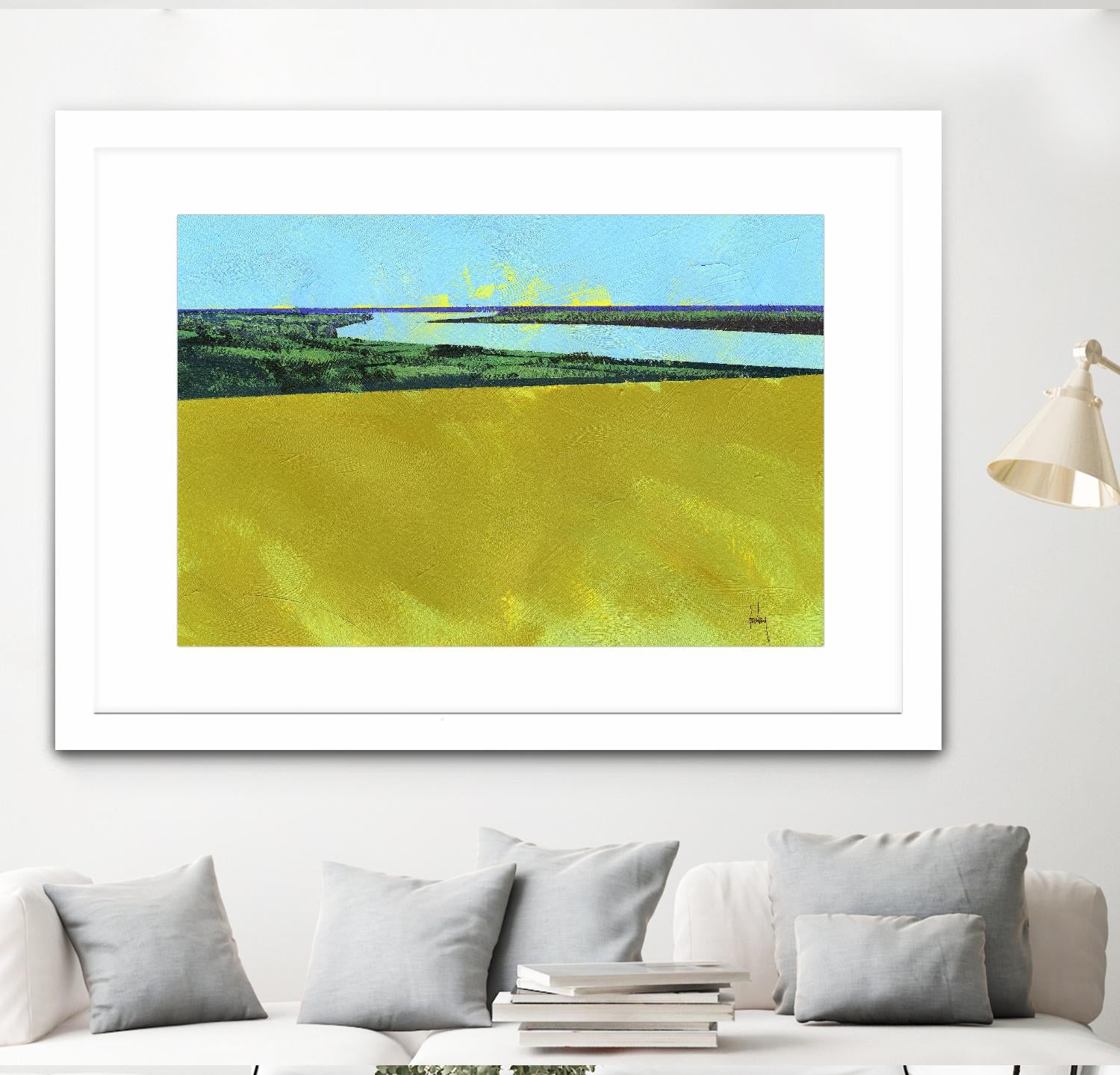 Crouch Valley by Paul Bailey on GIANT ART - multicolor landscapes; contemporary