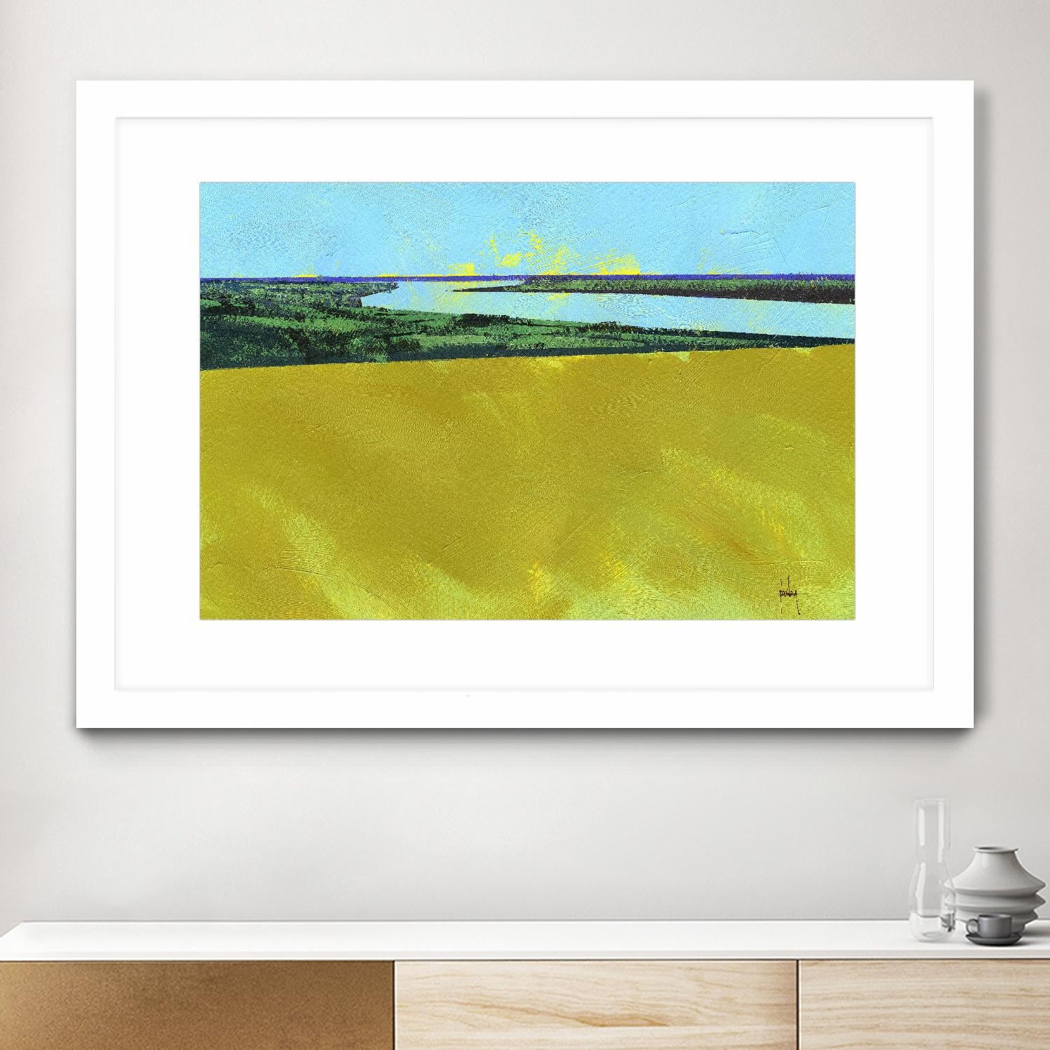 Crouch Valley by Paul Bailey on GIANT ART - multicolor landscapes; contemporary