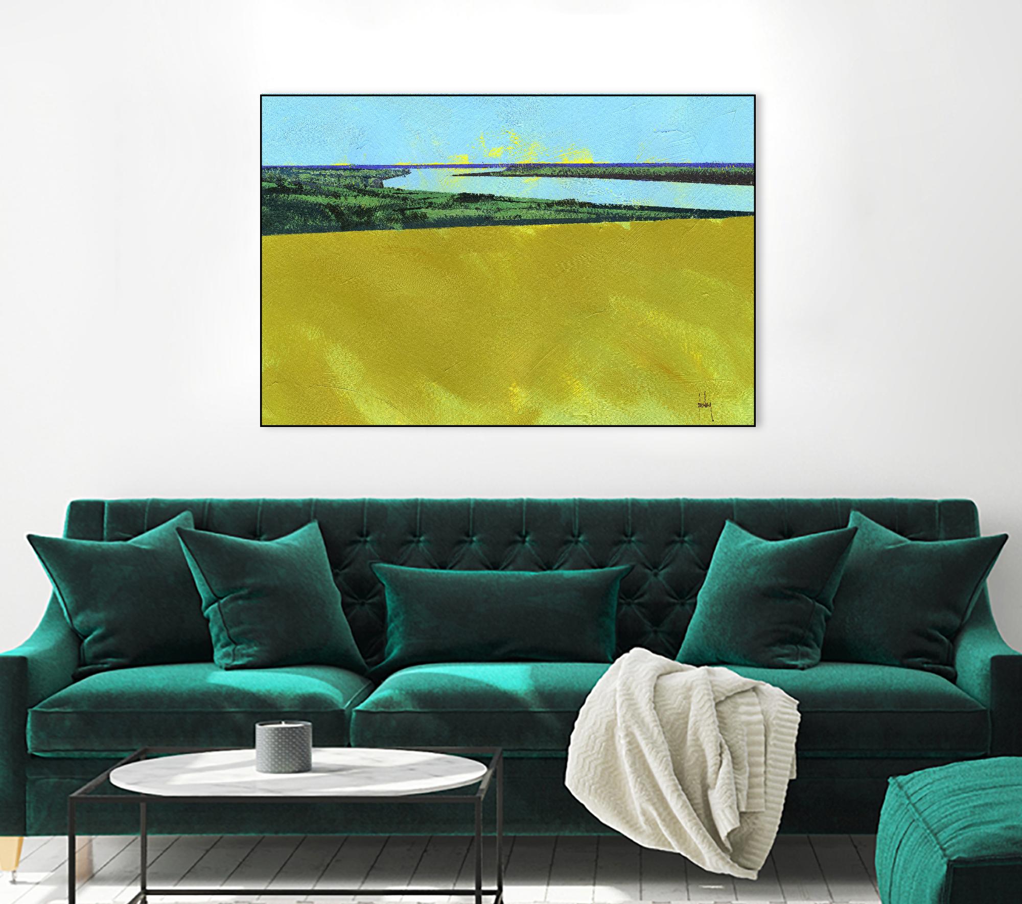 Crouch Valley by Paul Bailey on GIANT ART - multicolor landscapes; contemporary