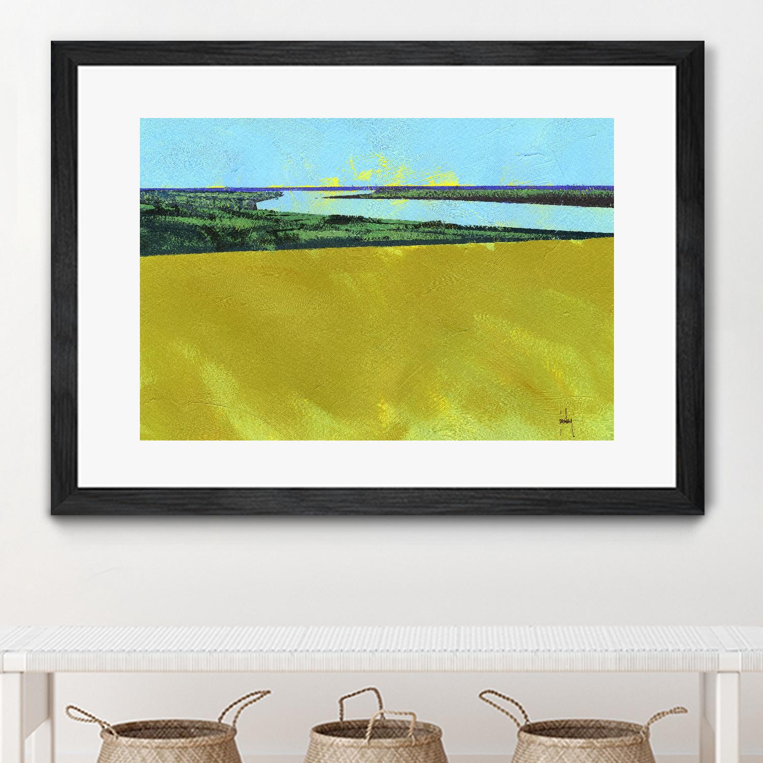 Crouch Valley by Paul Bailey on GIANT ART - multicolor landscapes; contemporary