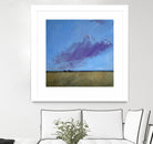 Distant River by Paul Bailey on GIANT ART - multicolor landscapes; contemporary