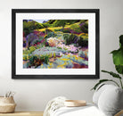 Hillside Garden by Marcia Burtt on GIANT ART - multicolor landscapes; contemporary