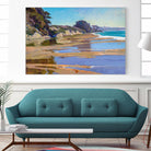 October High Tide by Marcia Burtt on GIANT ART - multicolor coastal; landscapes; contemporary