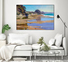 October High Tide by Marcia Burtt on GIANT ART - multicolor coastal; landscapes; contemporary