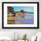 October High Tide by Marcia Burtt on GIANT ART - multicolor coastal; landscapes; contemporary
