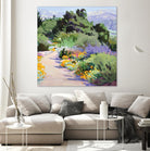 Path through the Poppies by Marcia Burtt on GIANT ART - multicolor landscapes; contemporary