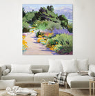 Path through the Poppies by Marcia Burtt on GIANT ART - multicolor landscapes; contemporary