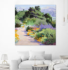 Path through the Poppies by Marcia Burtt on GIANT ART - multicolor landscapes; contemporary
