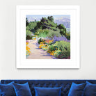 Path through the Poppies by Marcia Burtt on GIANT ART - multicolor landscapes; contemporary