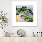 Path through the Poppies by Marcia Burtt on GIANT ART - multicolor landscapes; contemporary