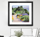 Path through the Poppies by Marcia Burtt on GIANT ART - multicolor landscapes; contemporary