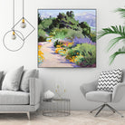 Path through the Poppies by Marcia Burtt on GIANT ART - multicolor landscapes; contemporary