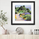 Path through the Poppies by Marcia Burtt on GIANT ART - multicolor landscapes; contemporary