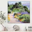 Path through the Poppies by Marcia Burtt on GIANT ART - multicolor landscapes; contemporary