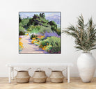 Path through the Poppies by Marcia Burtt on GIANT ART - multicolor landscapes; contemporary