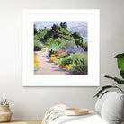 Path through the Poppies by Marcia Burtt on GIANT ART - multicolor landscapes; contemporary