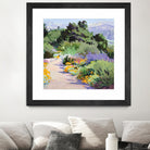 Path through the Poppies by Marcia Burtt on GIANT ART - multicolor landscapes; contemporary