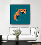 Stay Wild by Michael Buxton on GIANT ART - multicolor urban/pop surrealism; animals; inspirational