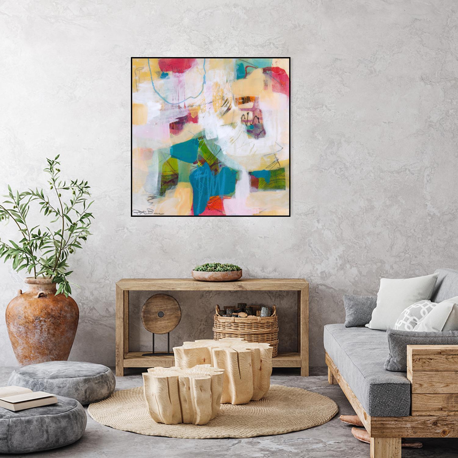 Oide 1 by Pamela K Beer on GIANT ART - multicolor abstracts, contemporary