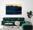 Peaceful Majesty by Chuck Burdick on GIANT ART - black,white landscapes, photography, lakes, mountains, sunrises/sunsets