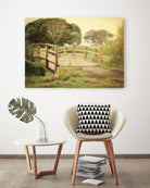 Sunday Stroll by Sylvia Coomes on GIANT ART - beige landscape