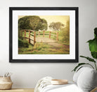 Sunday Stroll by Sylvia Coomes on GIANT ART - beige landscape