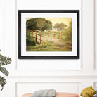 Sunday Stroll by Sylvia Coomes on GIANT ART - beige landscape