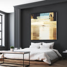 Walking on the Beach by Sylvia Coomes on GIANT ART - brown nautical