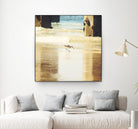 Walking on the Beach by Sylvia Coomes on GIANT ART - brown nautical