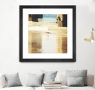 Walking on the Beach by Sylvia Coomes on GIANT ART - brown nautical