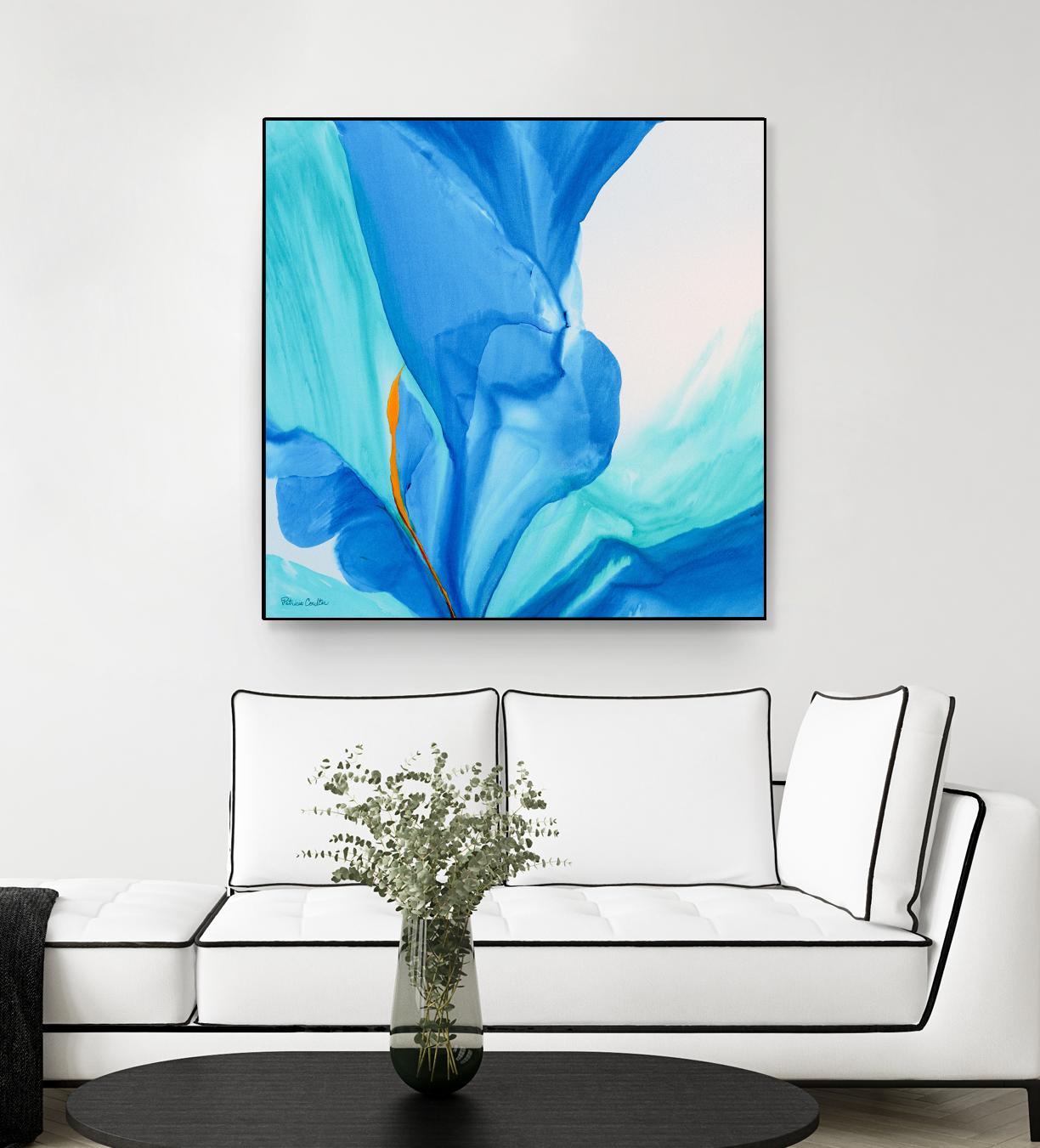 Banera II by Faro on GIANT ART - yellow bathroom