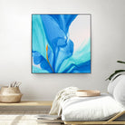 Banera II by Faro on GIANT ART - yellow bathroom