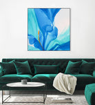 Banera II by Faro on GIANT ART - yellow bathroom