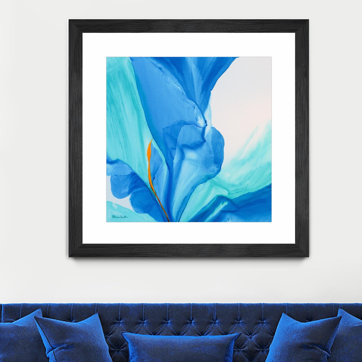 Banera II by Faro on GIANT ART - yellow bathroom