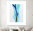 Springs Calling Card by Patricia Coulter on GIANT ART - blue abstract