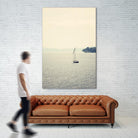 Hazy Sea by Sylvia Coomes on GIANT ART - black nautical