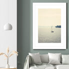 Hazy Sea by Sylvia Coomes on GIANT ART - black nautical