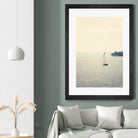 Hazy Sea by Sylvia Coomes on GIANT ART - black nautical