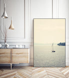 Hazy Sea by Sylvia Coomes on GIANT ART - black nautical