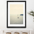 Hazy Sea by Sylvia Coomes on GIANT ART - black nautical