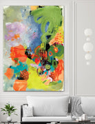 Pina-Ananas by A. Vega on GIANT ART - green floral