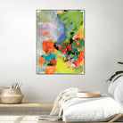 Pina-Ananas by A. Vega on GIANT ART - green floral