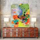 Pina-Ananas by A. Vega on GIANT ART - green floral